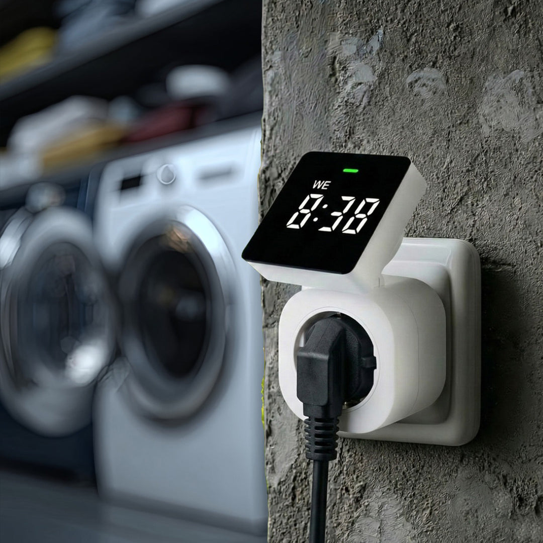 GreenBlue digitálny časový spínač - časovač, max. zaťaženie 16A, IP20, GB610 F