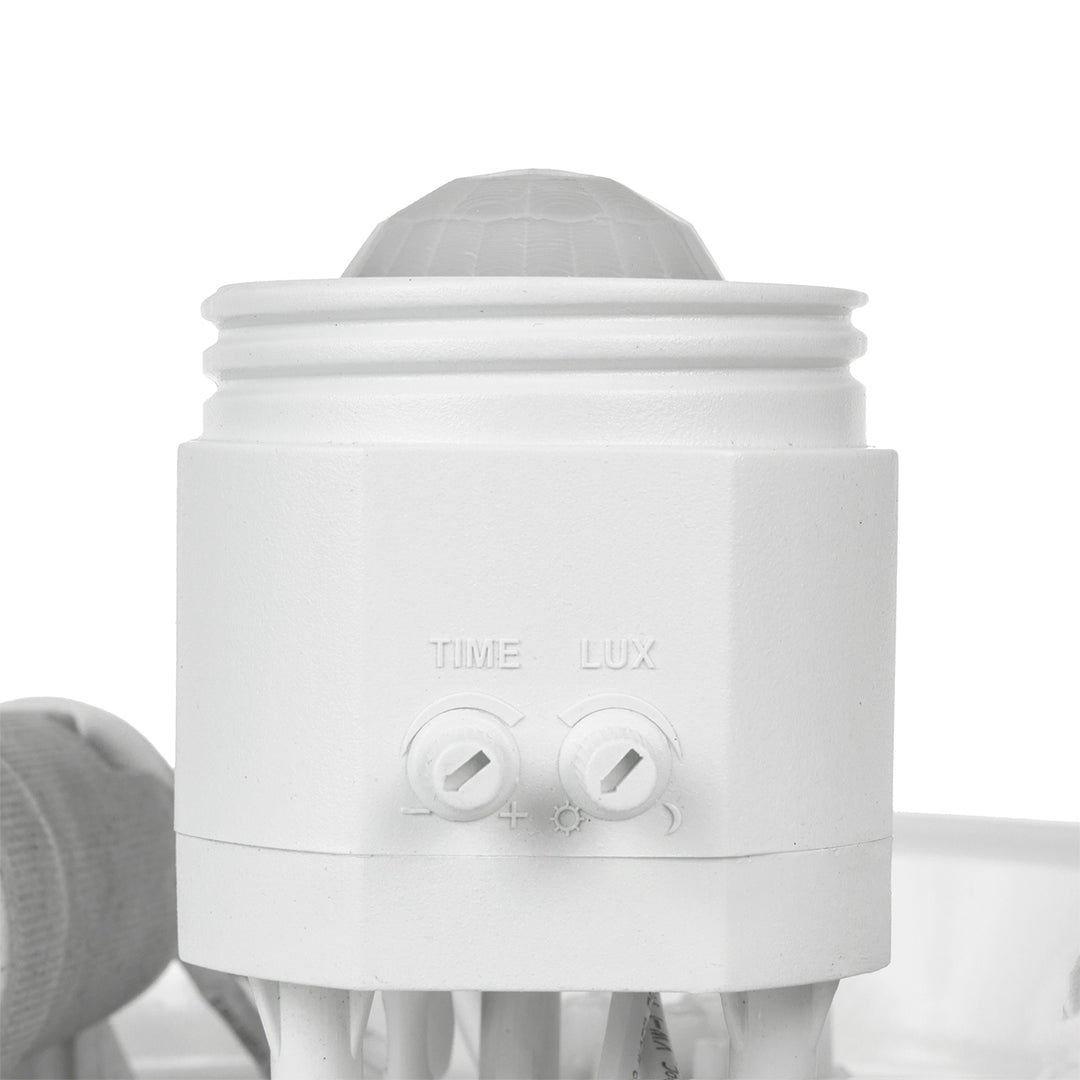 Plafón s PIR senzorom Maclean, stropný, s LED svetelným zdrojom, 2x max. 40W, E27, 220-240V~ 50/60Hz, MCE324 + 2xMCE268