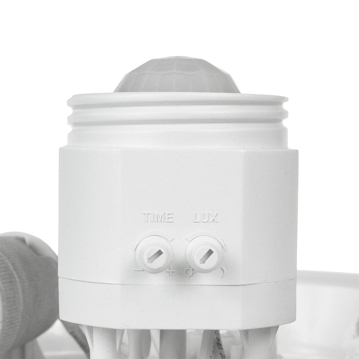 Plafón s PIR senzorom Maclean, stropný, s LED svetelným zdrojom, 2x max. 40W, E27, 220-240V~ 50/60Hz, MCE324 + 2xMCE284