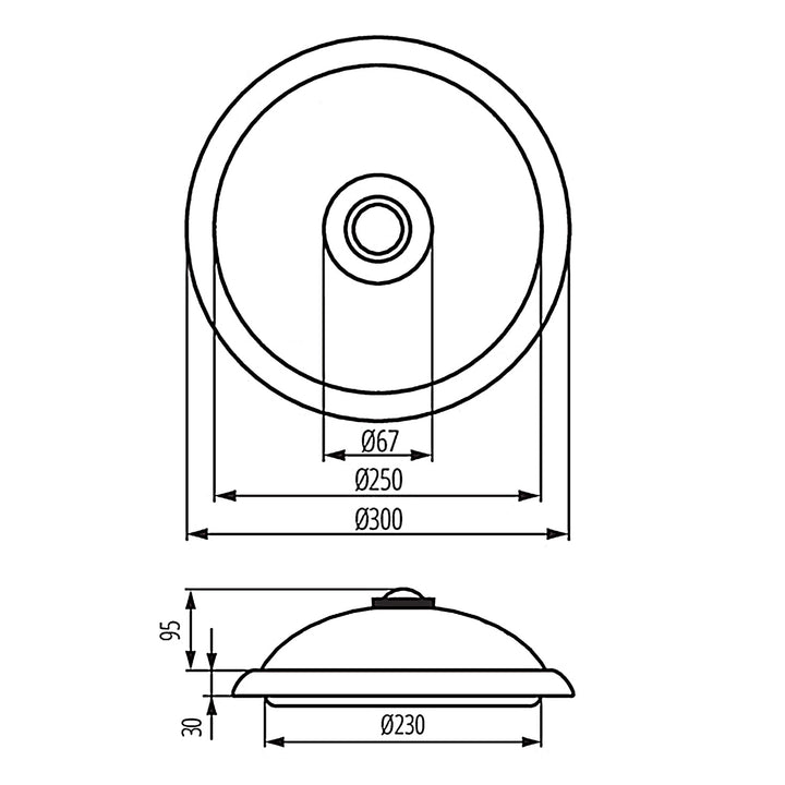 Plafón s PIR senzorom Maclean, stropný, s LED svetelným zdrojom, 2x max. 40W, E27, 220-240V~ 50/60Hz, MCE324 + 2xMCE284