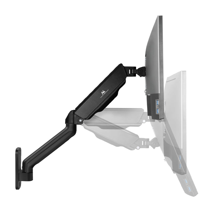 Dvojramenný nástenný držiak monitora Maclean, 17-32", max. 9 kg, MC-332