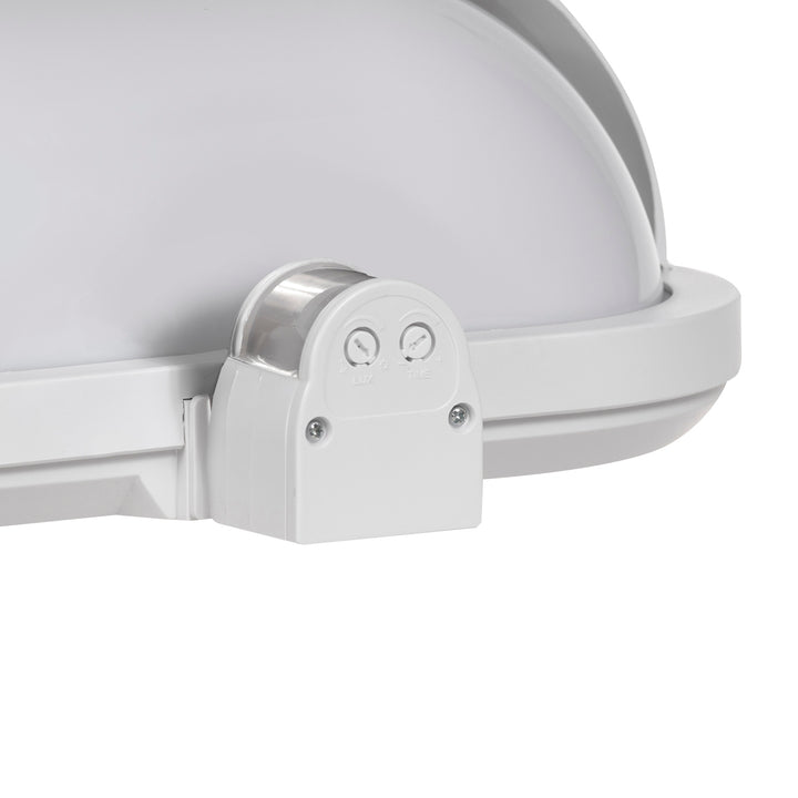 Nástenné svietidlo Maclean, s PIR senzorom, max. 60W, 180°, MCE33 W + LED 6W