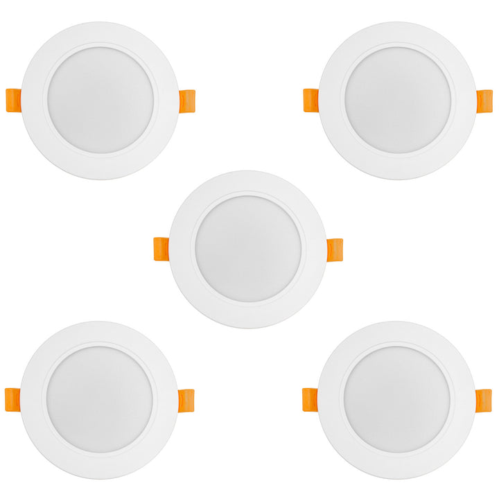 5x stropný panel Maclean LED, zapustený, SLIM, 9W, neutrálna biela 4000K, 120*26mm, 900lm, MCE371 R