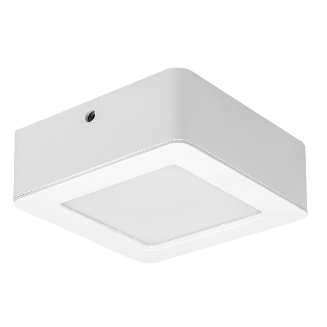 Maclean LED stropný panel, zapustená montáž SLIM, 9W, neutrálna biela 4000K, 120*120*26mm, 900lm, MCE373 S + adaptér pre povrchovú montáž MCE378 S