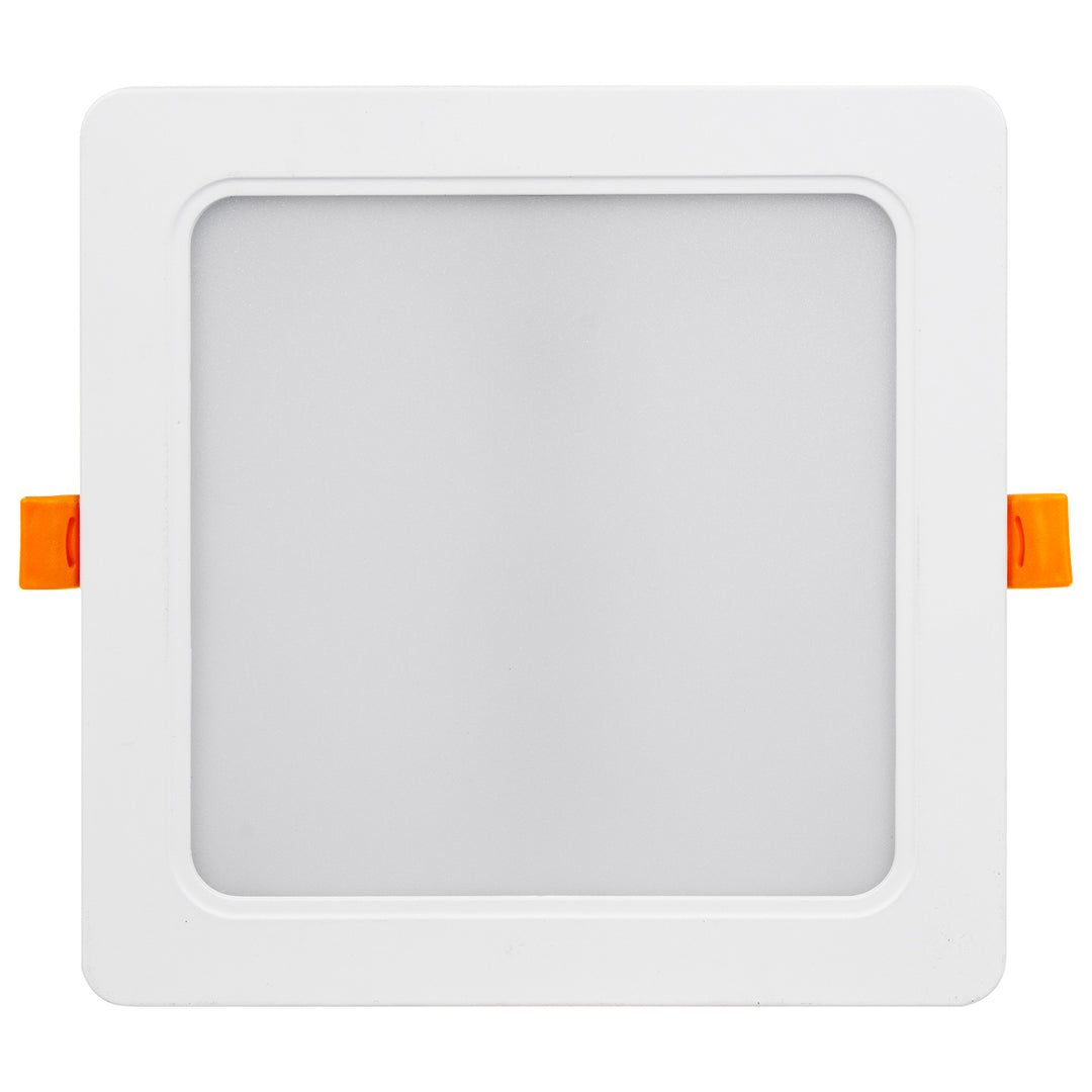 Maclean LED stropný panel, zapustená montáž SLIM, 18W, neutrálna biela 4000K, 170*170*26mm, 1800lm, MCE374 S + adaptér pre povrchovú montáž MCE379 S