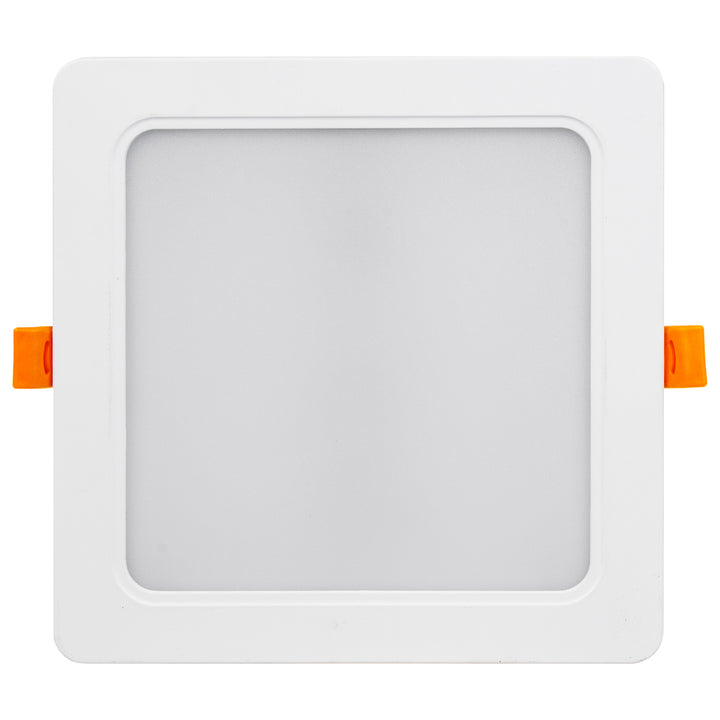 Maclean LED stropný panel, zapustená montáž SLIM, 18W, neutrálna biela 4000K, 170*170*26mm, 1800lm, MCE374 S + adaptér pre povrchovú montáž MCE379 S