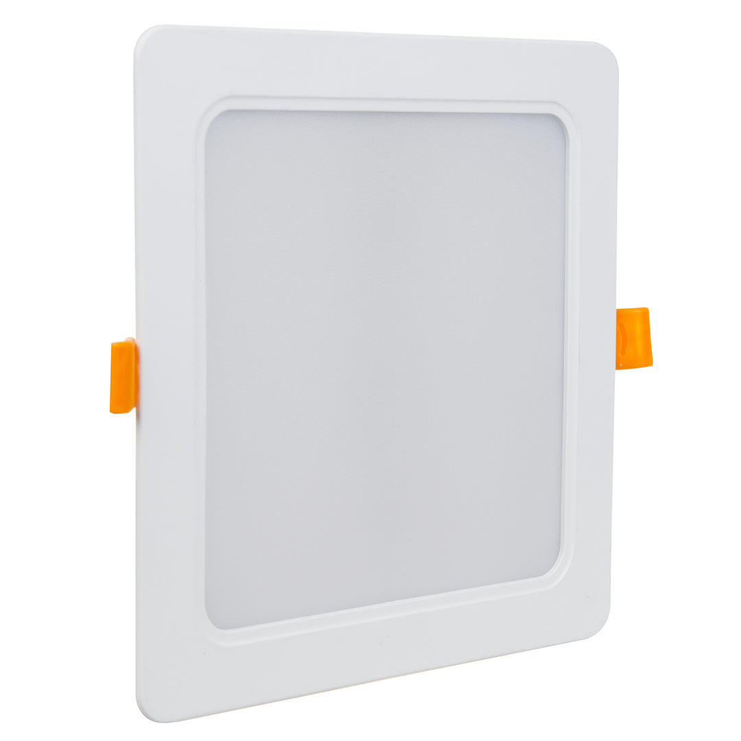 Maclean LED stropný panel, zapustená montáž SLIM, 18W, neutrálna biela 4000K, 170*170*26mm, 1800lm, MCE374 S + adaptér pre povrchovú montáž MCE379 S
