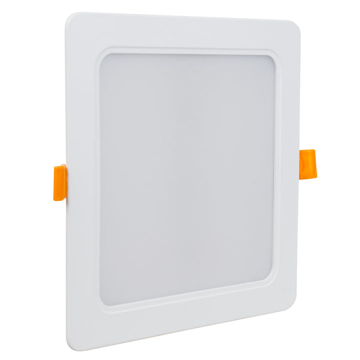 Maclean LED stropný panel, zapustená montáž SLIM, 18W, neutrálna biela 4000K, 170*170*26mm, 1800lm, MCE374 S + adaptér pre povrchovú montáž MCE379 S