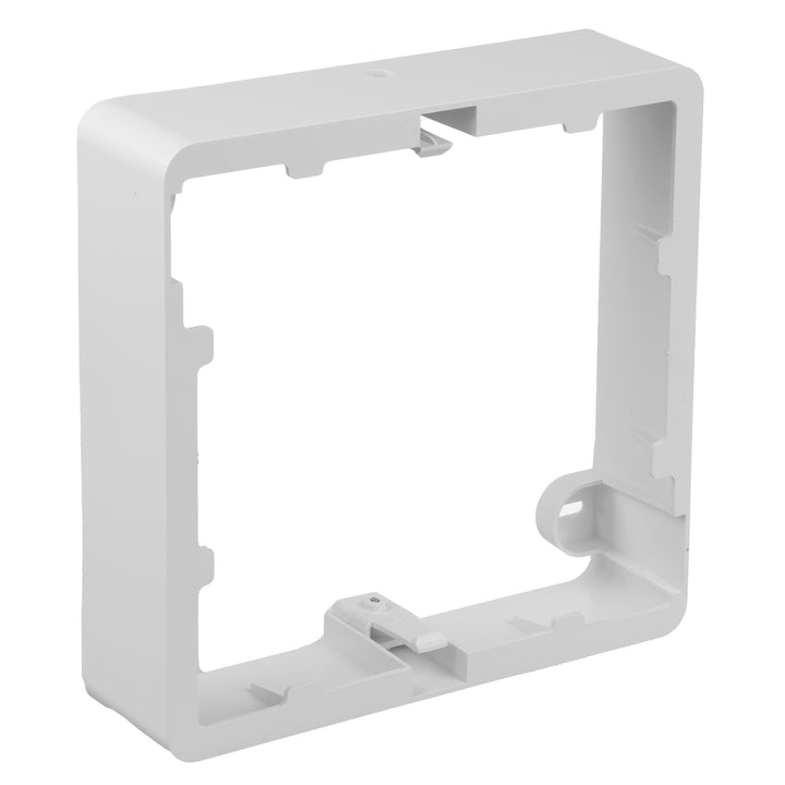 Maclean LED stropný panel, zapustená montáž SLIM, 18W, neutrálna biela 4000K, 170*170*26mm, 1800lm, MCE374 S + adaptér pre povrchovú montáž MCE379 S