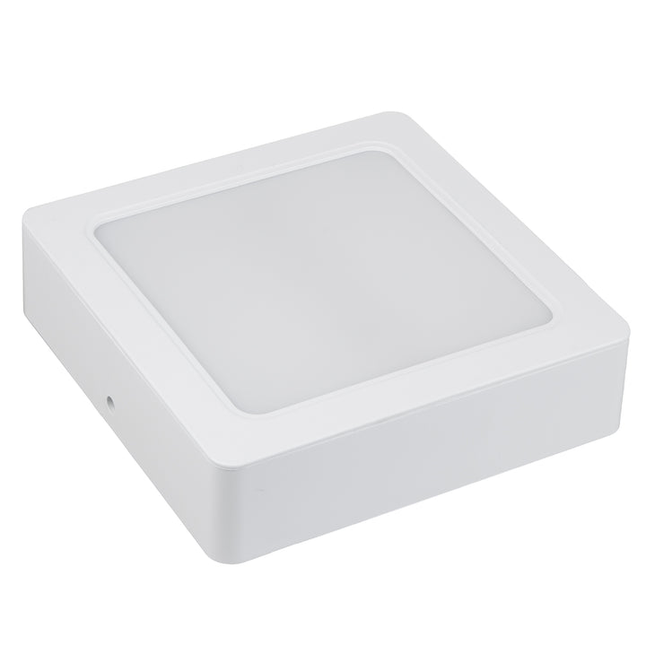 Maclean LED stropný panel, zapustená montáž SLIM, 18W, neutrálna biela 4000K, 170*170*26mm, 1800lm, MCE374 S + adaptér pre povrchovú montáž MCE379 S