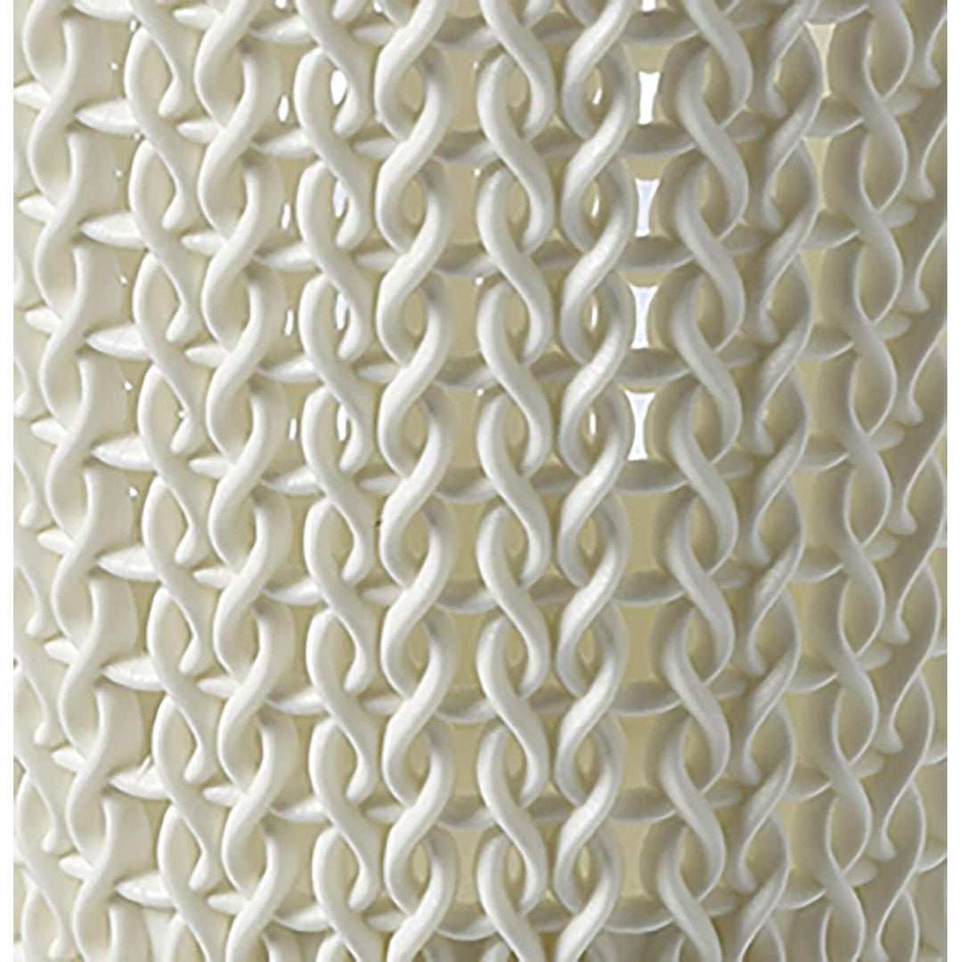 Kôš na bielizeň Curver, 2 držadlá, 40 l, krémový, Knit