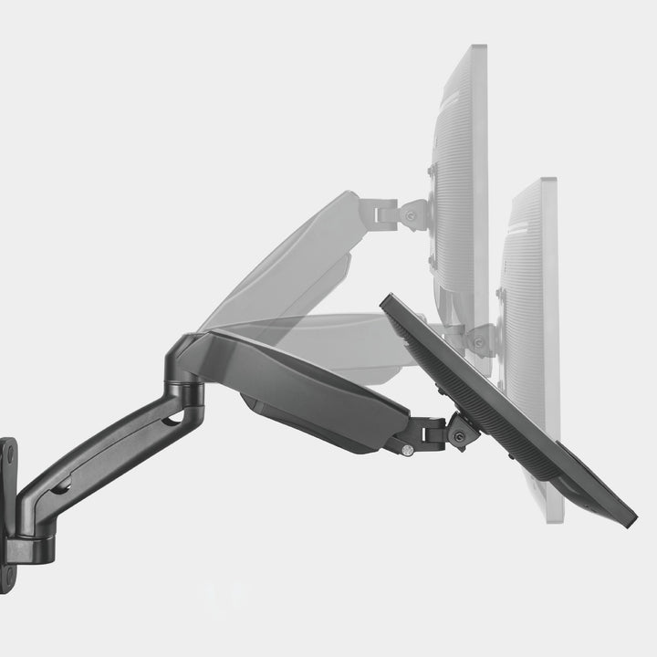 Nástenný držiak monitora Maclean, 17-32'', max. 9 kg, mechanická pružina, MC-979