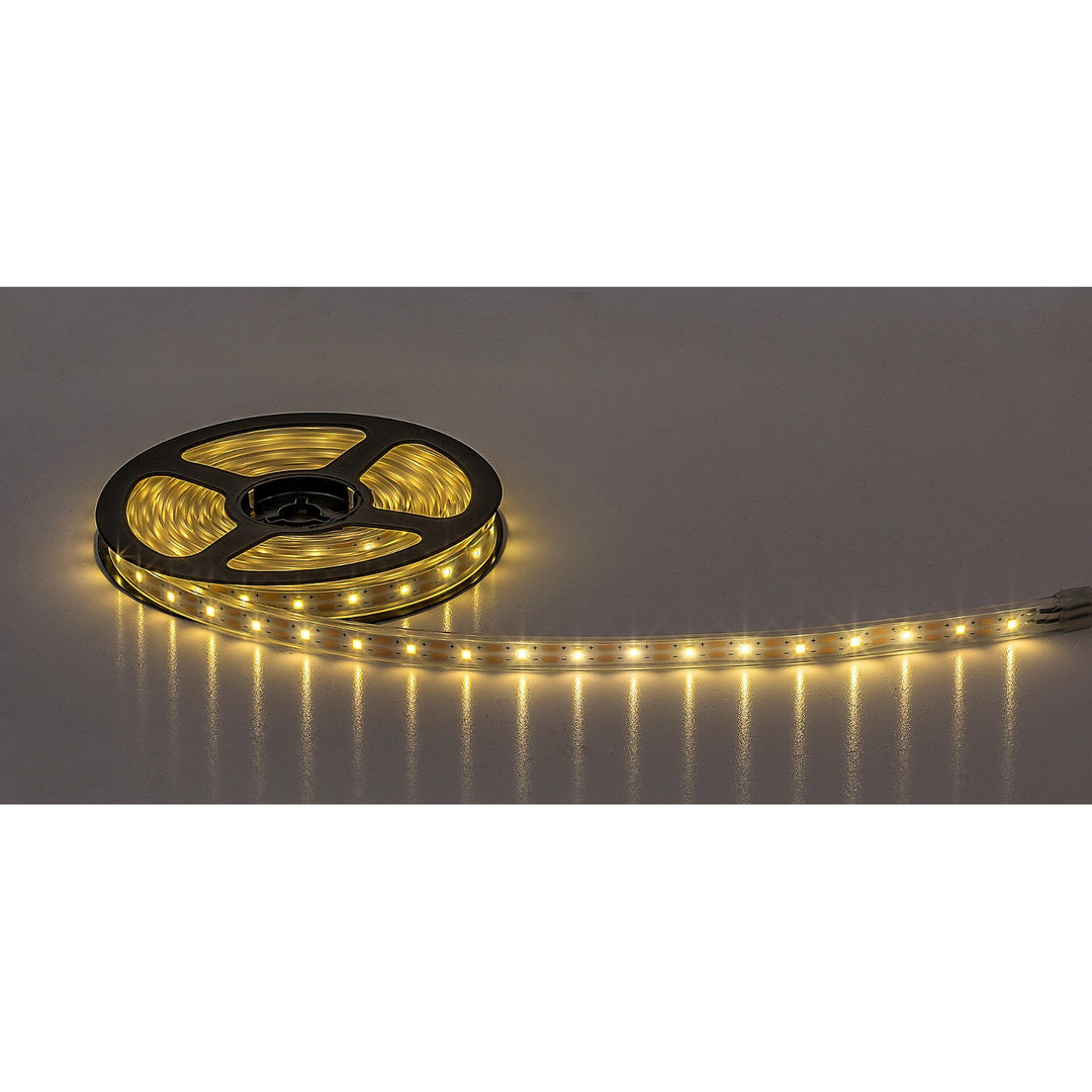 Solárna lampa Rabalux, vonkajší pás, LED, IP44, 300 cm, Ansoo