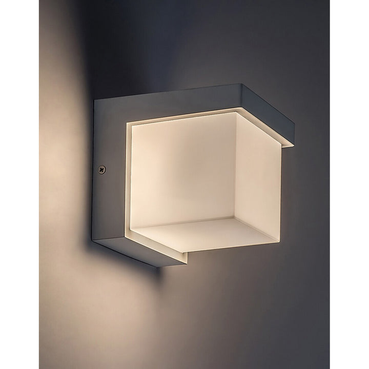 Lampa Rabalux, vonkajšia, nástenná, LED 10W, IP54, biela, Andelle