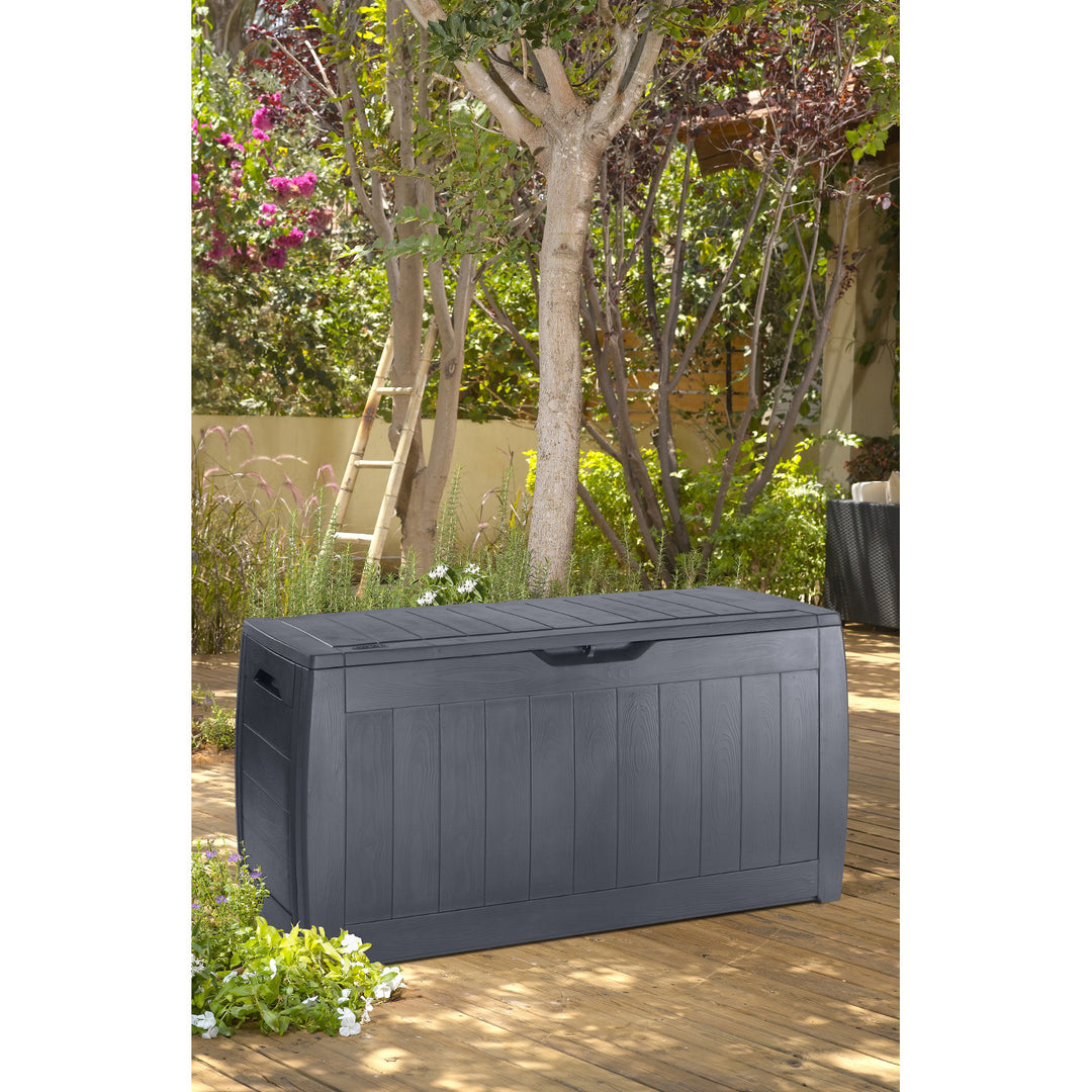 Záhradný box Keter, 270 l, grafit, Hollywood Objem: 270 litrov