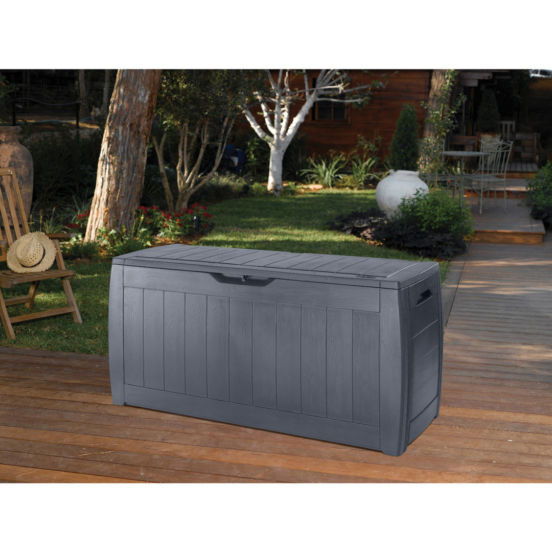 Záhradný box Keter, 270 l, grafit, Hollywood Objem: 270 litrov