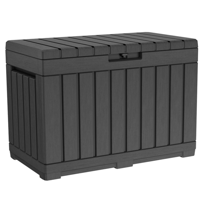 Záhradný box Keter, grafit, sedadlo, 190L, Kentwood
