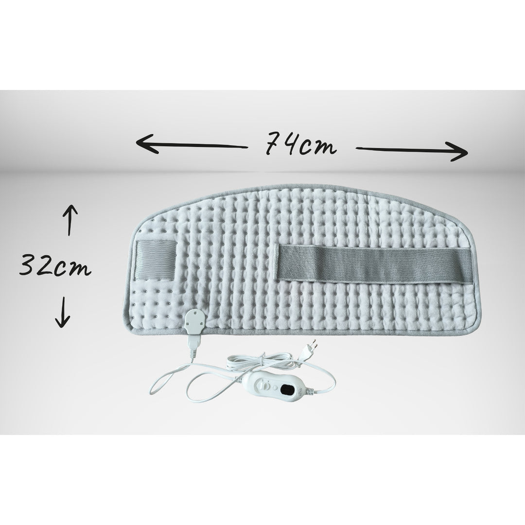 Vyhrievací bedrový pás Adler, 4 nastavenia teploty, výkon 100 W, diaľkové ovládanie LCD, AD 7437