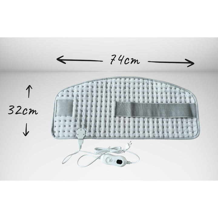 Vyhrievací bedrový pás Adler, 4 nastavenia teploty, výkon 100 W, diaľkové ovládanie LCD, AD 7437