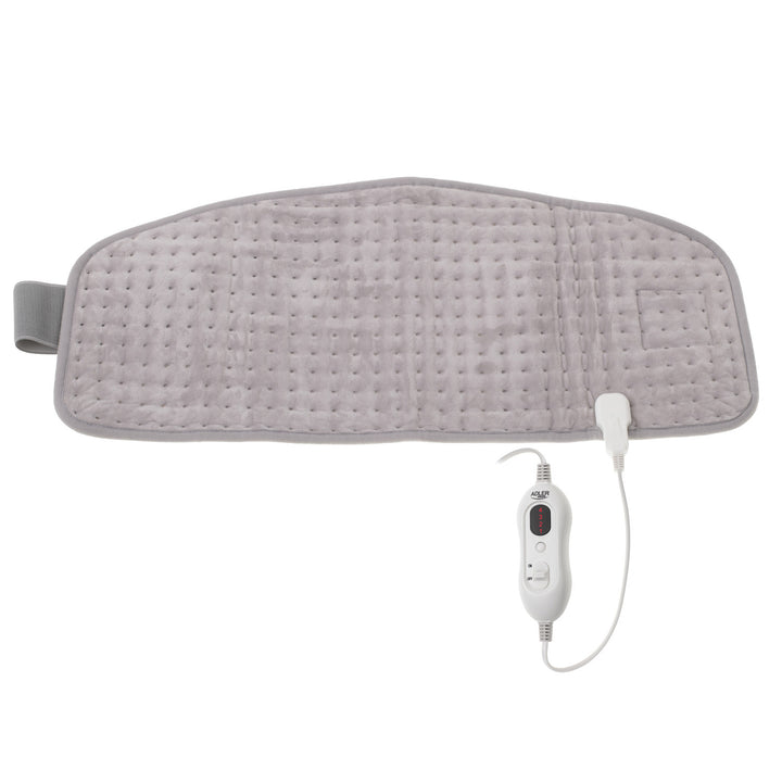 Vyhrievací bedrový pás Adler, 4 nastavenia teploty, výkon 100 W, diaľkové ovládanie LCD, AD 7437
