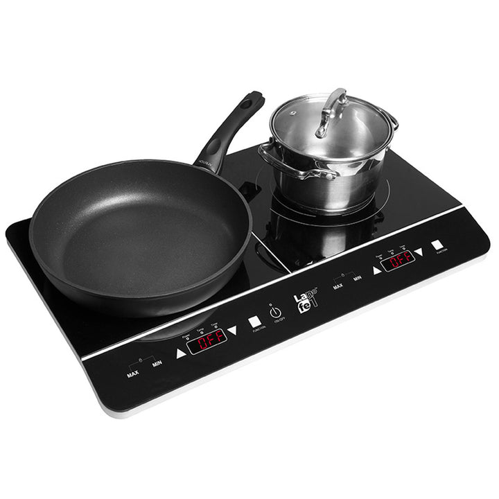 Indukčný varič Lafe, elektrický, prenosný, 3500 W, dvojitý, CIY 002