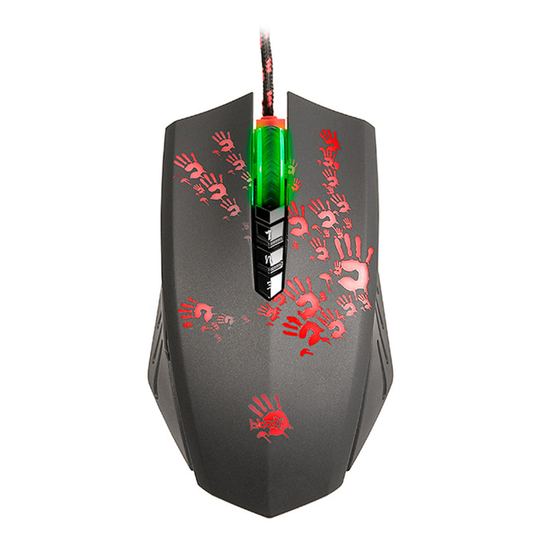 Herná myš A4TECH, 6200 DPI, RGB podsvietenie, BLOODY Blazing A60 (aktivovaná)