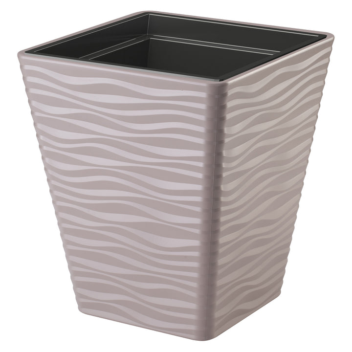 Form-Plastový kryt, mrazuvzdorný, s vložkou, sivobéžový, Sahara Dunes square 40
