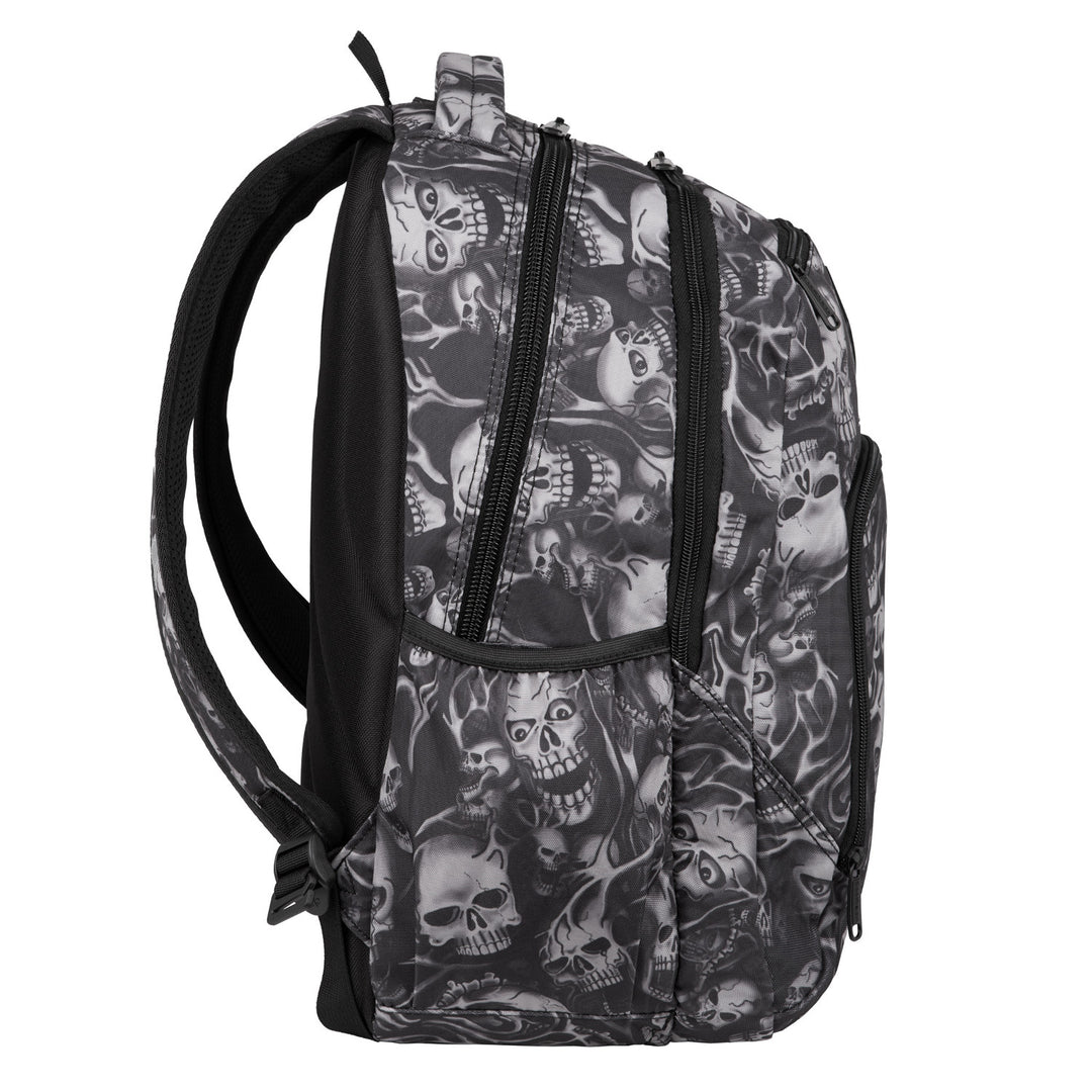 Batoh CoolPack Skulls pre mladých, priestranný, pohodlný F024721