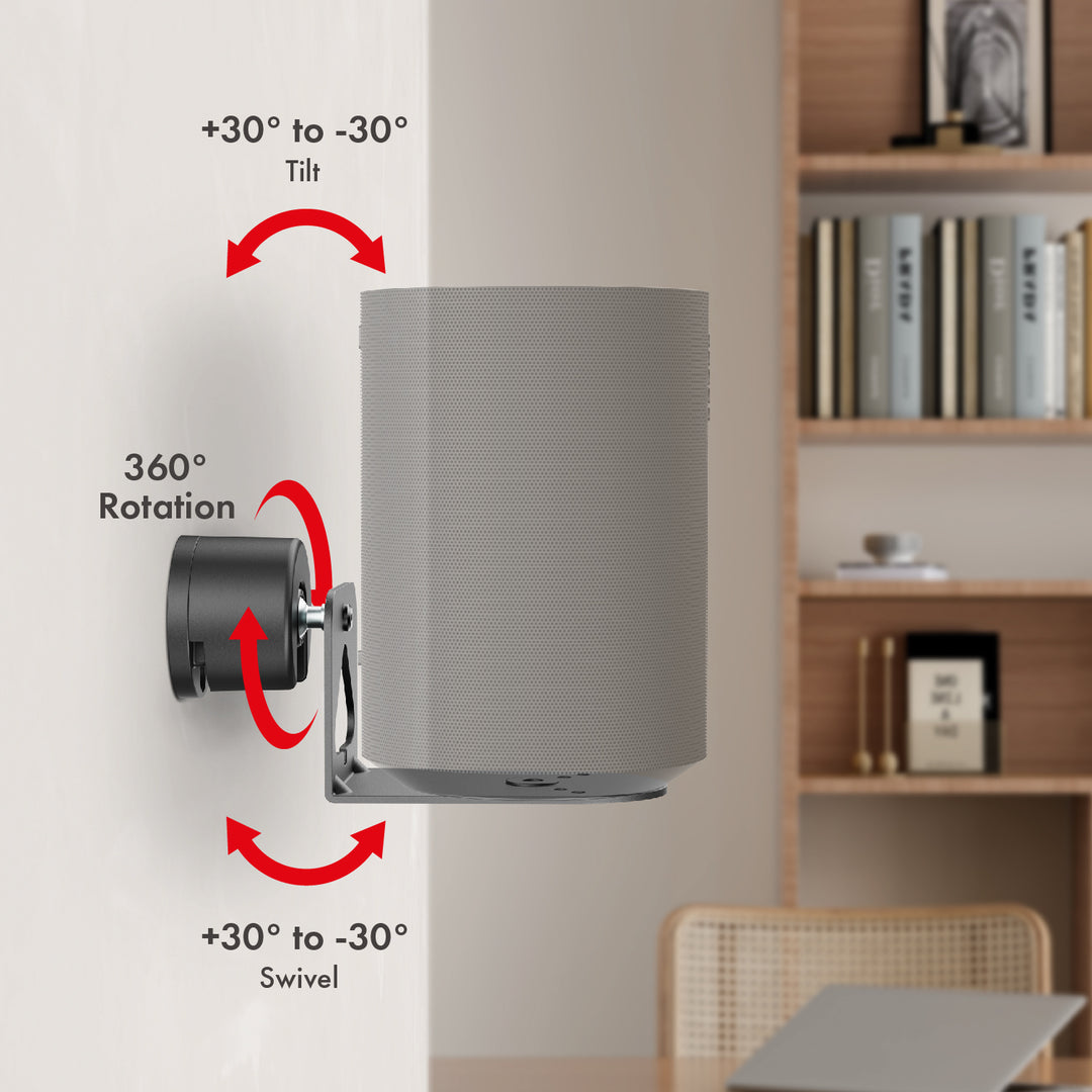 Nástenný držiak pre reproduktor Sonos Maclean, Sonos Era 100 &amp; 300, MC-495 2 ks