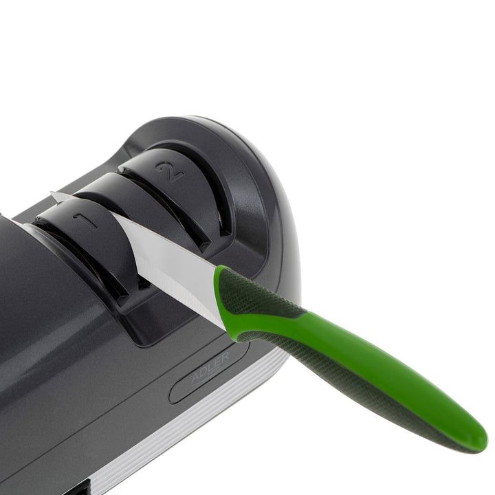 Elektrická brúska na nože Adler, výkon 60 W, 2-stupňový systém AD 4508