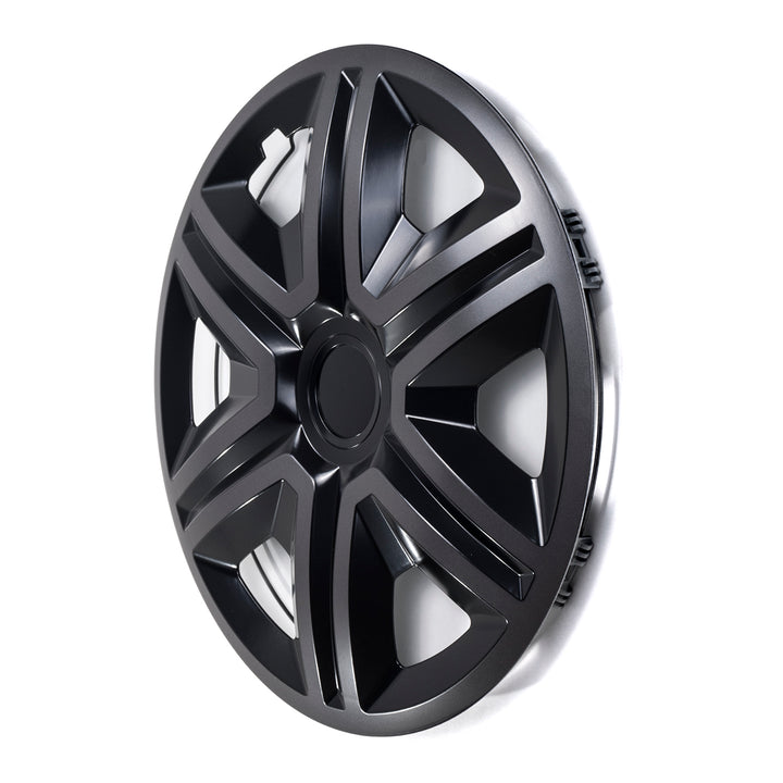 NRM Action 15" univerzálny kryt náboja Doublecolor graphite black 1 kus