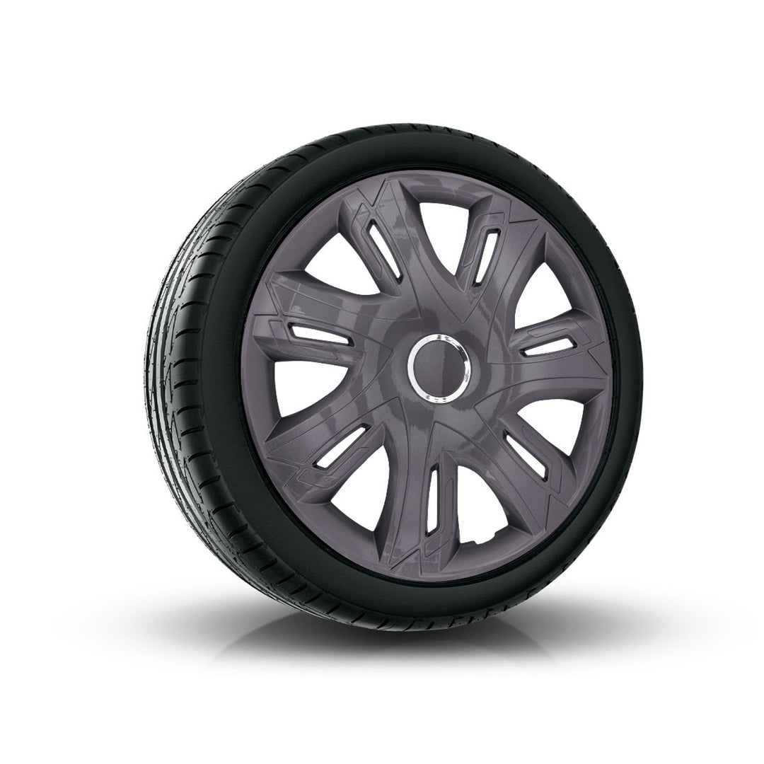 Univerzálny kryt náboja 16" NRM Supernova grafitový lak 1 ks.