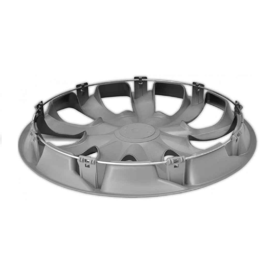 NRM Draco 15" univerzálny kryt náboja strieborný nalisovaný 1 kus