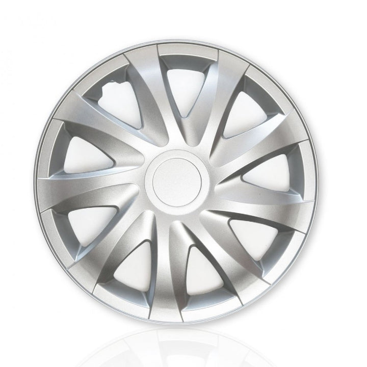 Univerzálny kryt náboja 16" NRM Draco strieborný nalisovaný 1 kus