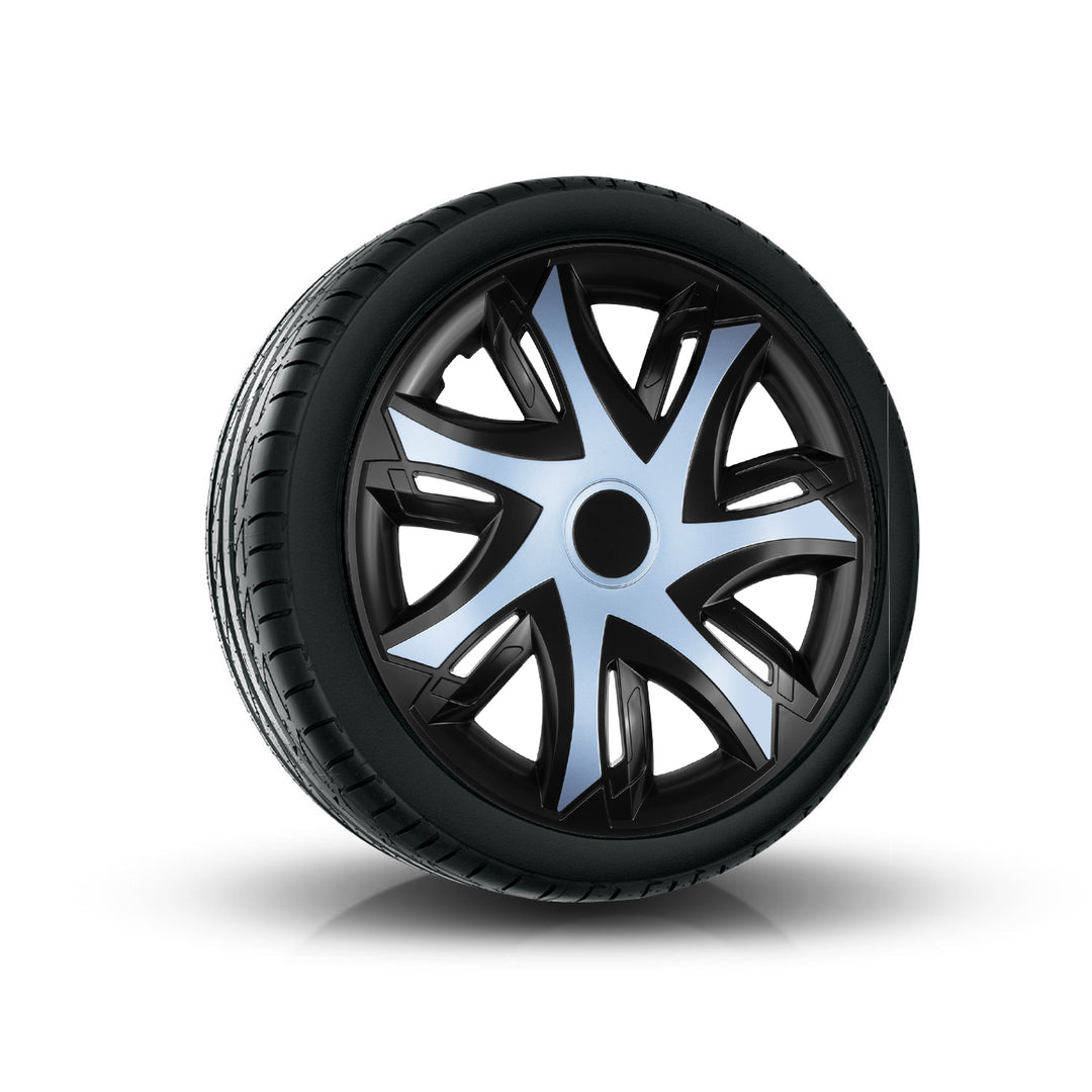 Univerzálny kryt náboja 16" NRM N-Power dvojfarebný čierny/čierny 1 kus