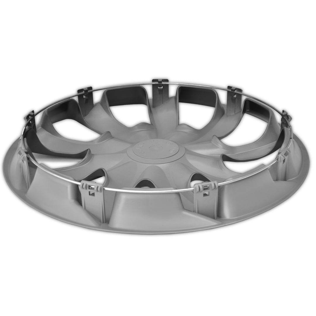 Univerzálny kryt náboja 15" NRM Quad strieborný nalisovaný 1 kus