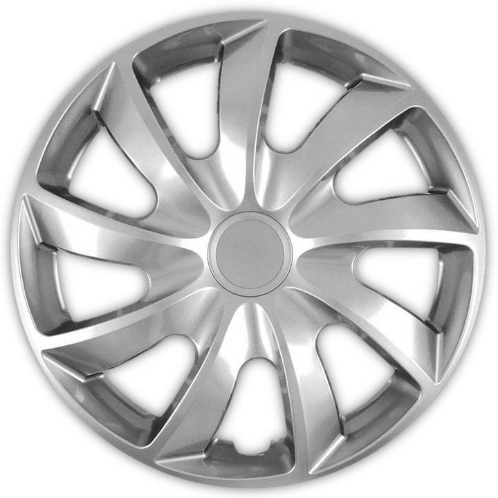 Univerzálny kryt náboja 15" NRM Quad strieborný nalisovaný 1 kus