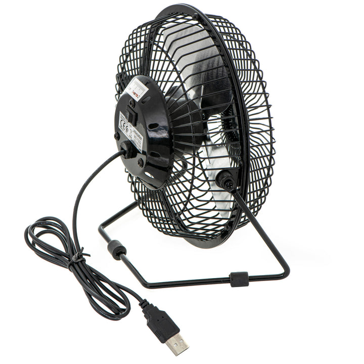 Stolný ventilátor Mesko, priemer 15 cm, napájanie cez USB, vertikálna oscilácia, MS 7322
