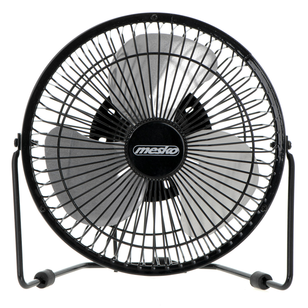 Stolný ventilátor Mesko, priemer 15 cm, napájanie cez USB, vertikálna oscilácia, MS 7322