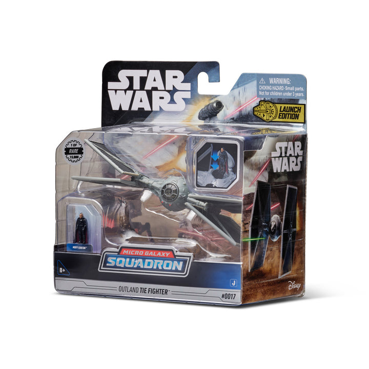 Pojazd Star Wars Outland TIE Fighter figúrka Moff Gideon