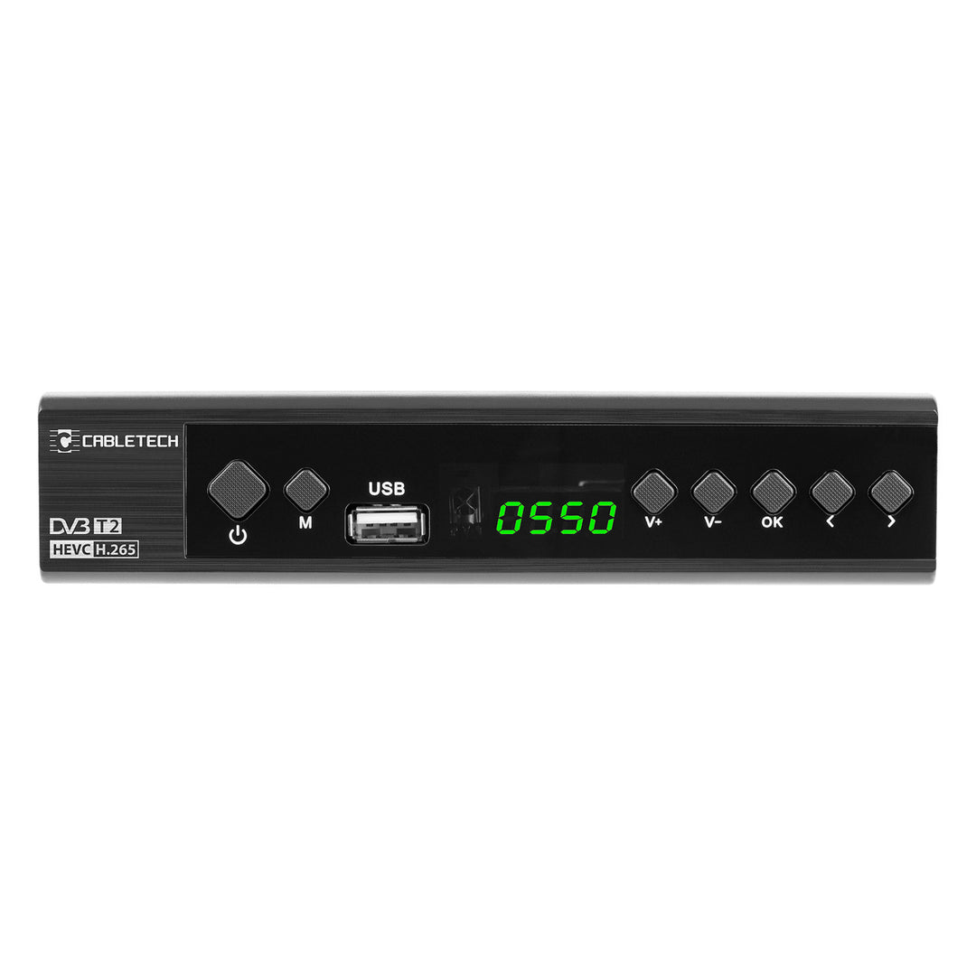 Tuner s dekodérom DVB-T2 H.265 HEVC KrugerMatz KM0550D EPG PVR Timeshift