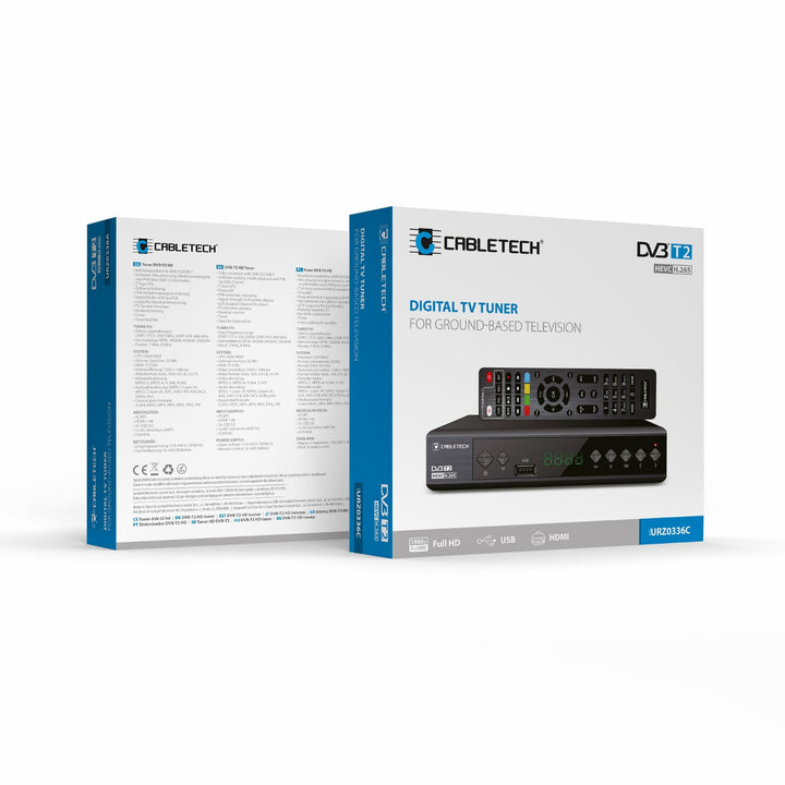 Tuner s dekodérom DVB-T2 H.265 HEVC KrugerMatz KM0550D EPG PVR Timeshift