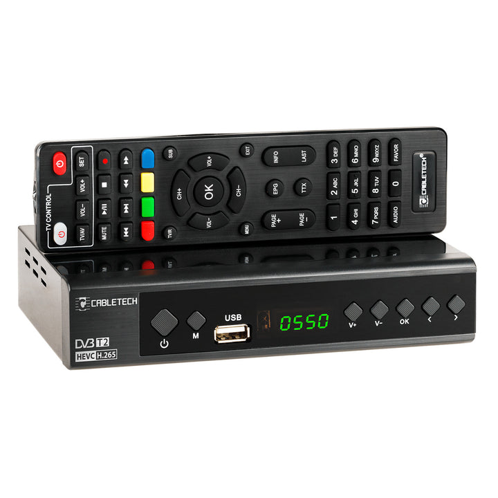 Tuner s dekodérom DVB-T2 H.265 HEVC KrugerMatz KM0550D EPG PVR Timeshift