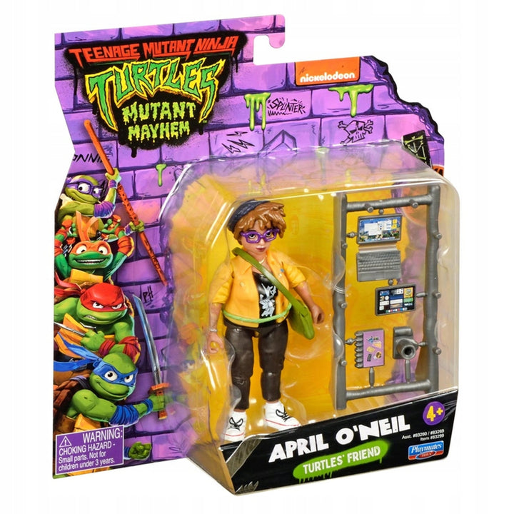 April O'Neil figúrka s príslušenstvom Ninja Turtles Warriors