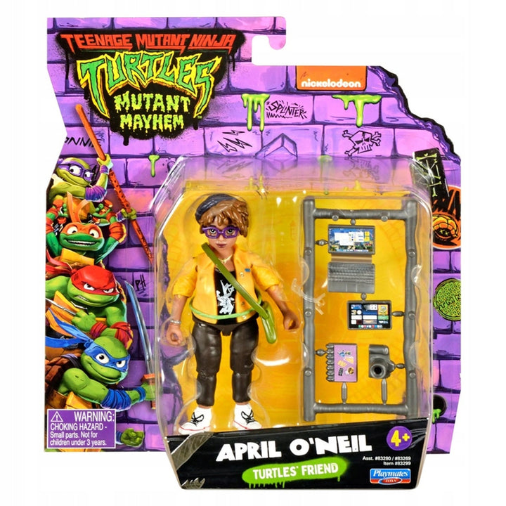 April O'Neil figúrka s príslušenstvom Ninja Turtles Warriors