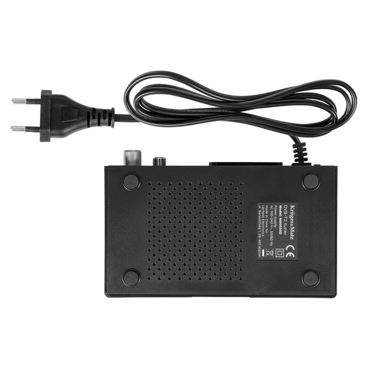 Tuner s dekodérom DVB-T2 KM0550D H.265 HEVC EPG PVR Timeshift Kruger&Matz