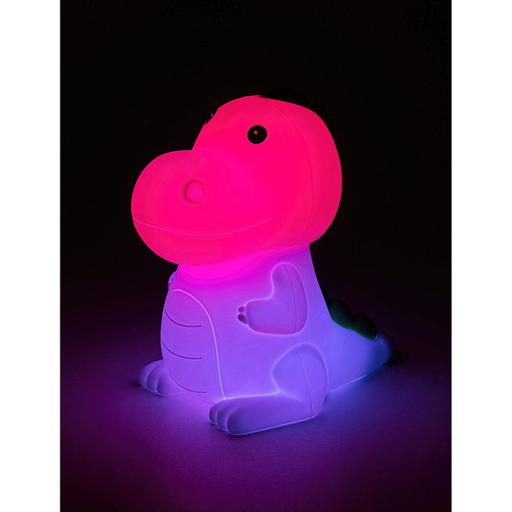 Rabalux detská lampa, dinosaurus, LED RGB, teplá biela, IP20, Unicoo