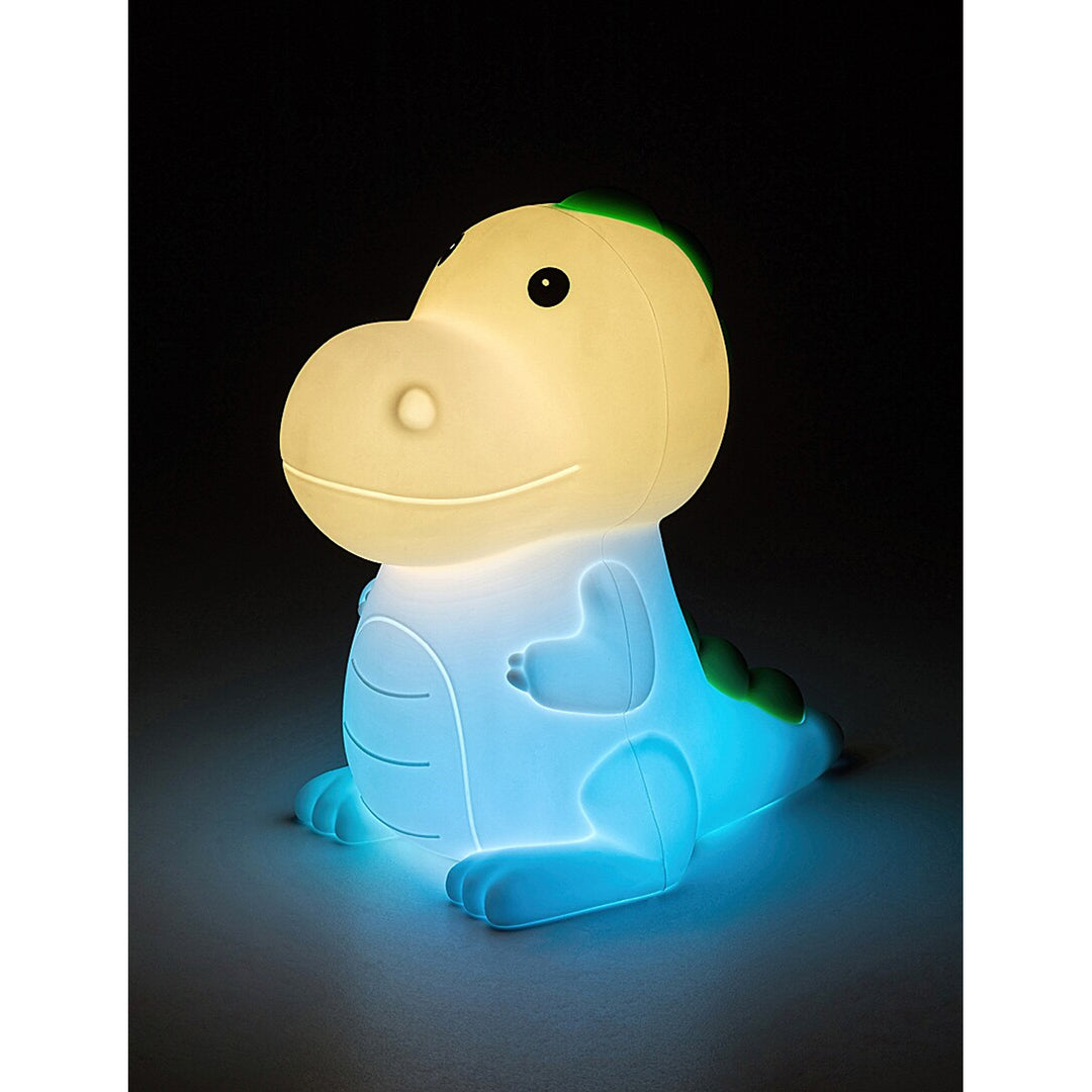 Rabalux detská lampa, dinosaurus, LED RGB, teplá biela, IP20, Unicoo