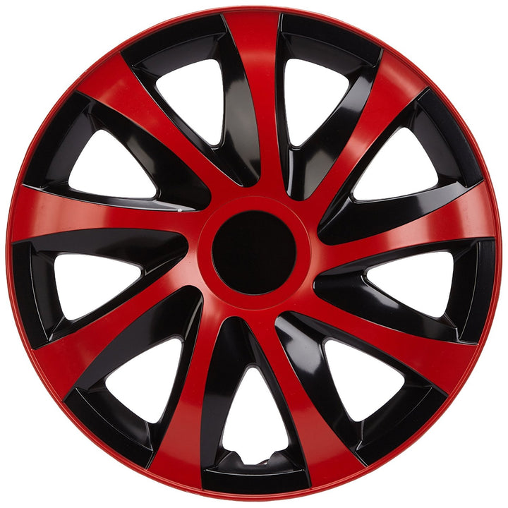 NRM Draco 15'' univerzálny kryt náboja červený/čierny 1 kus