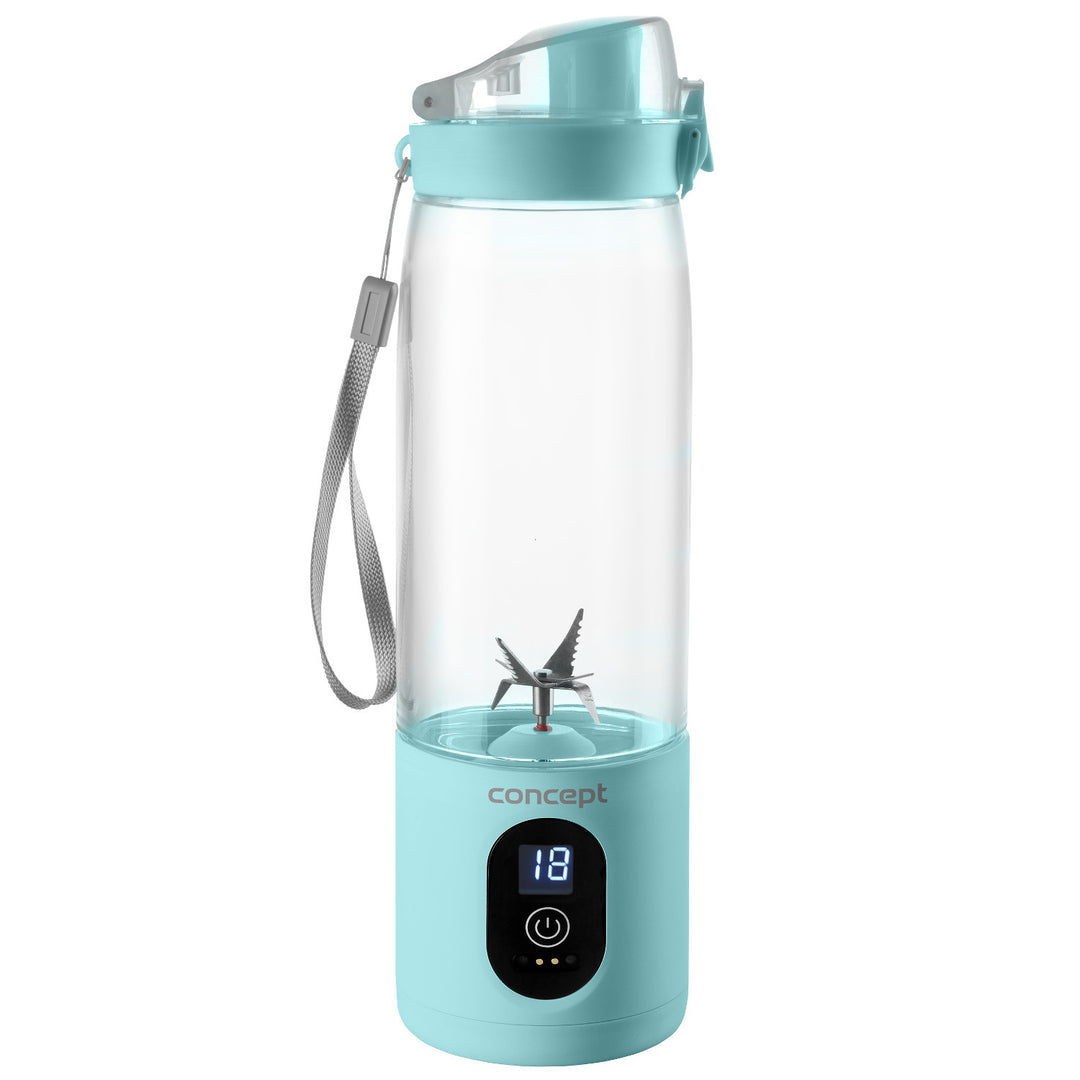 Osobný mixér Concept, 600 ml, dobíjací Li-Ion, modrý, FitMaker SM4002